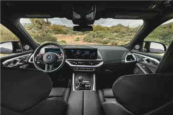 BMW XM G09 2022 snijsjabloon voor interieurwrap