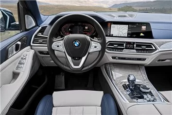 BMW X7 G07 2019 auto-interieur wrap snijsjabloon