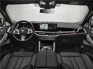 BMW X6 G06 2023 Modèle de découpe d'enveloppe intérieure 2