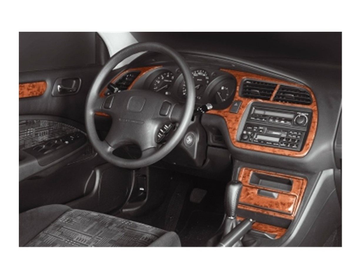 Honda Accord Japan 06.98-02.02 3M 3D Interior Dashboard Trim Kit Dash Trim Dekor 14-Parts
