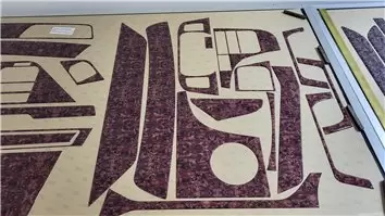 Daf XF XG XG-Plus 2021 3D Decor de carlinga su interior del coche 27-Partes Daf XF XG XG-Plus 2021 3D Decor de carlinga su interior del coche 27-Partes