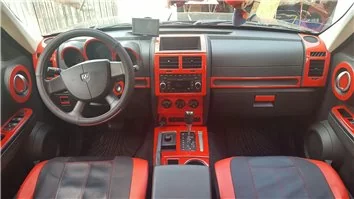 Dodge Nitro 2007-2012 Inleg dashboard Interieurset aansluitend en pasgemaakt 38 Delen