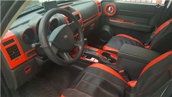 Dodge Nitro 2007-2012 Decor de carlinga su interior del coche 38 Partes