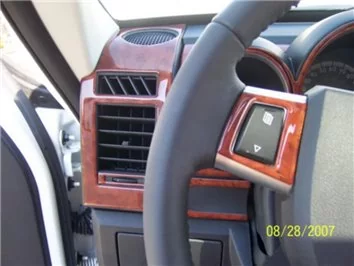 Dodge Nitro 2007-2012 3D Decor de carlinga su interior del coche 74-Partes