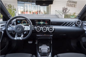 Mercedes-Benz CLA-Klasse C118 2019 Interieur Wrap Snijsjabloon