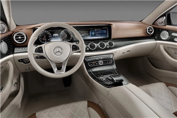 Mercedes-Benz E-Class W213 2016 Interior Wrap Cutting Template