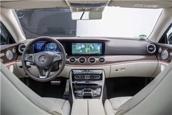 Mercedes-Benz E-Klasse Coupé C238 2016 Interieur Wrap Snij Sjabloon