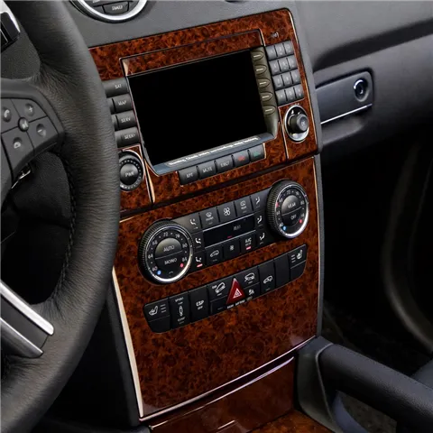 Mercedes Benz ML W164 Class 2006+ Full Set, Automatic Gear, with navigation 3D dashboard trim kit 2