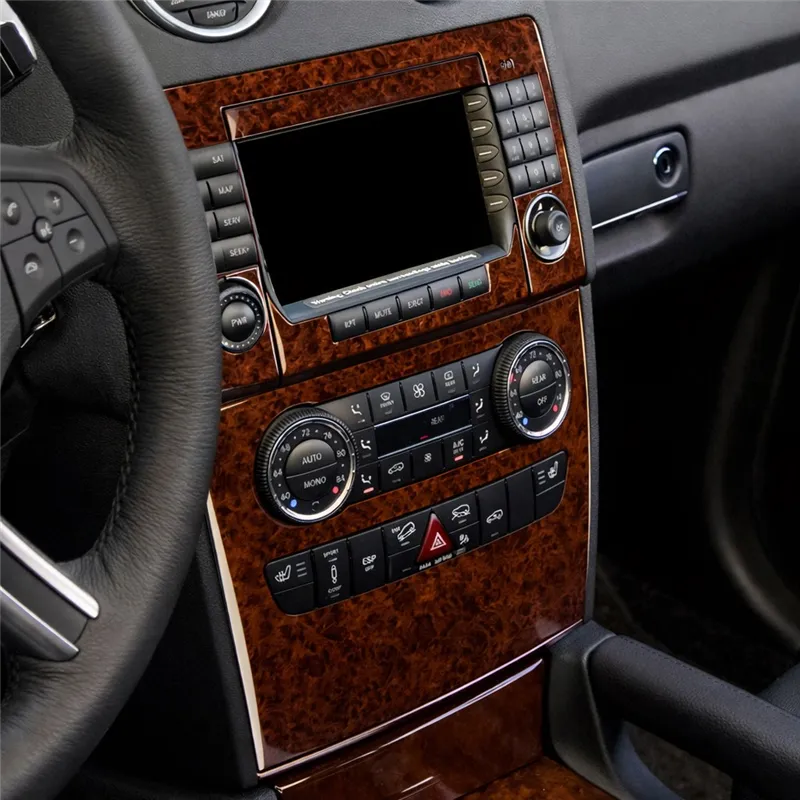 Mercedes Benz ML W164 Class 2006+ complete set, automaat, met navigatie 3D dashboard sierlijstset
