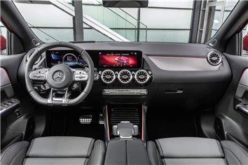 Mercedes-Benz GLA-Klasse H247 2020 Interieur Wrap Snijsjabloon