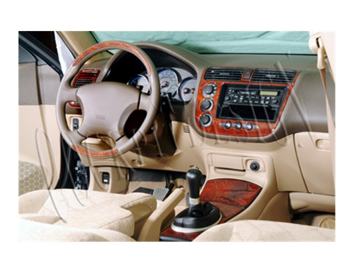 Honda Civic 04.01-06.06 3M 3D Interior Dashboard Trim Kit Dash Trim Dekor 10-Parts