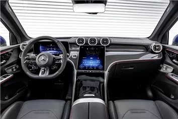 Mercedes-Benz GLC-Klasse X254 2022 Interieur Wrap Snijsjabloon