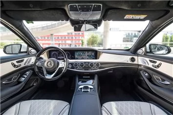 Modèle de découpe de revêtement intérieur pour Mercedes-Benz Classe S W222 2013