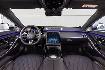 Plantilla de corte para envolver el interior del Mercedes-Benz Clase S W223 2020