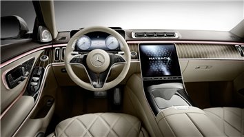 Modello di taglio per rivestimento interno Mercedes-Benz Classe S Maybach Z223 2021