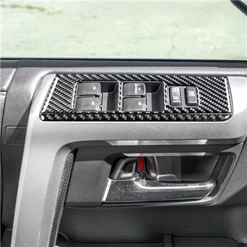 Toyota 4Runner 2014-2023 Digital Shifter Full Habillage Décoration de Tableau de Bord 34 Pièce