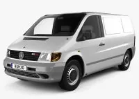 Molduras salpicadero MERCEDES VITO W638 W639 W447 VITO W638