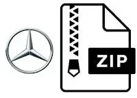 MERCEDES Mercedes DXF-EPS-AI décor tableau de bord