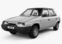 SKODA FAVORIT kit molduras salpicadero | Cockpitdekor