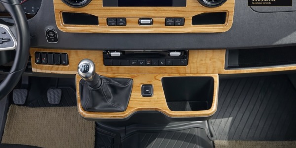 Carbon Fiber Interior Styling for Modern Vans and Trucks