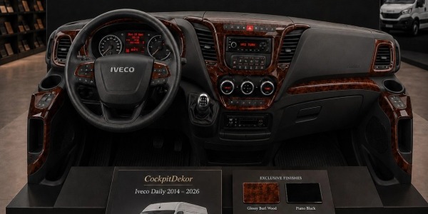 Iveco Daily Cockpit Dekor: welches Armaturenbrett-Dekorset passt?