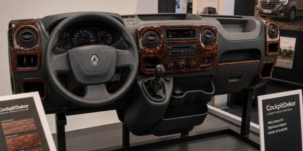 Interior de Renault Master camper: renovar la cabina, restaurar los muebles, cuidar los detalles