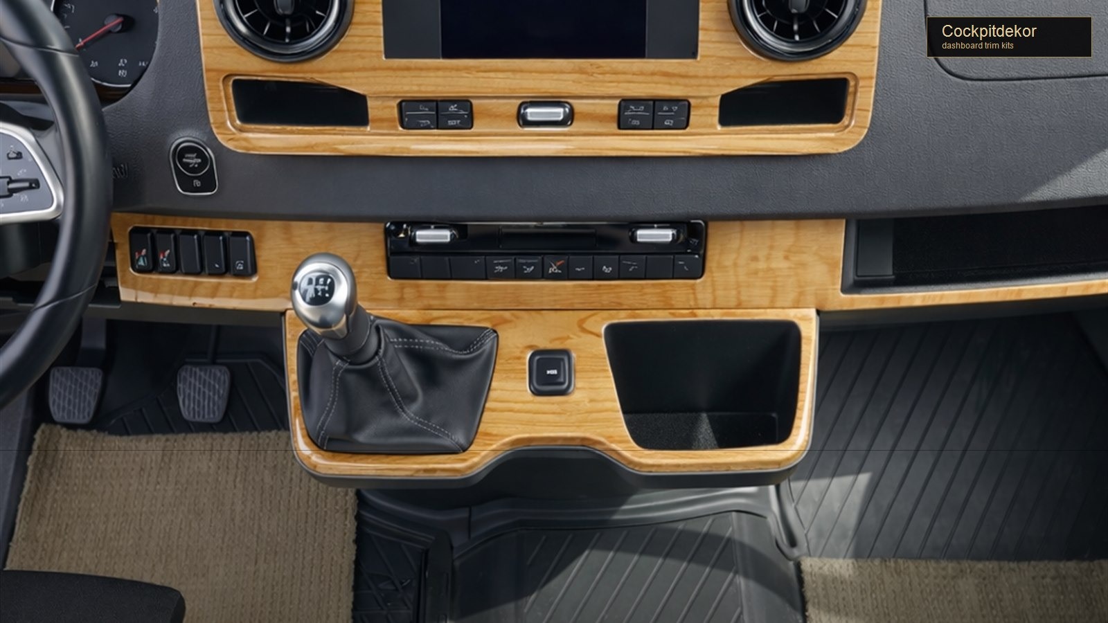 Carbon Fiber Interior Styling for Modern Vans and Trucks