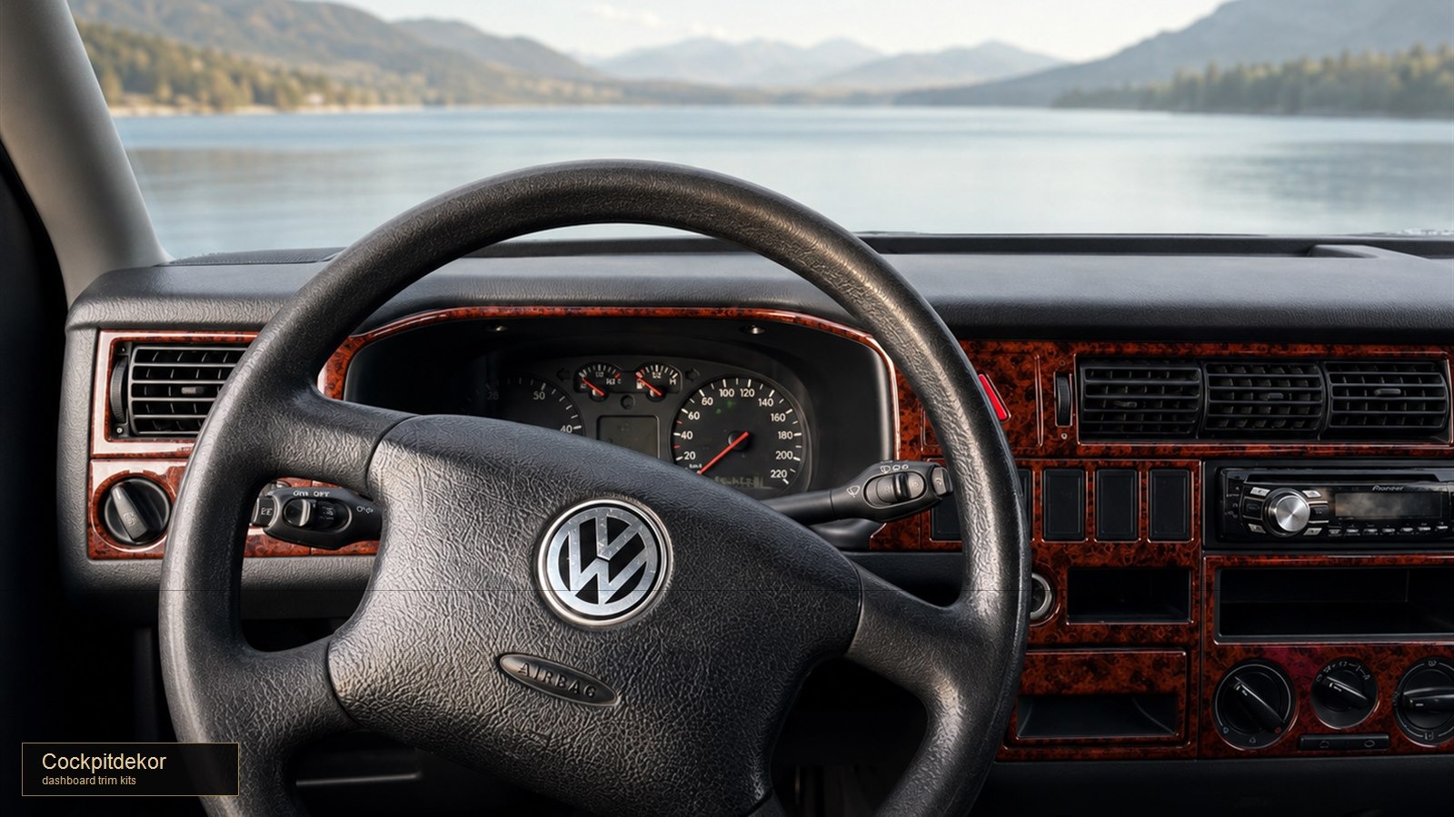 Älteres Campervan-Cockpit auffrischen ohne OEM-Teile zu ersetzen