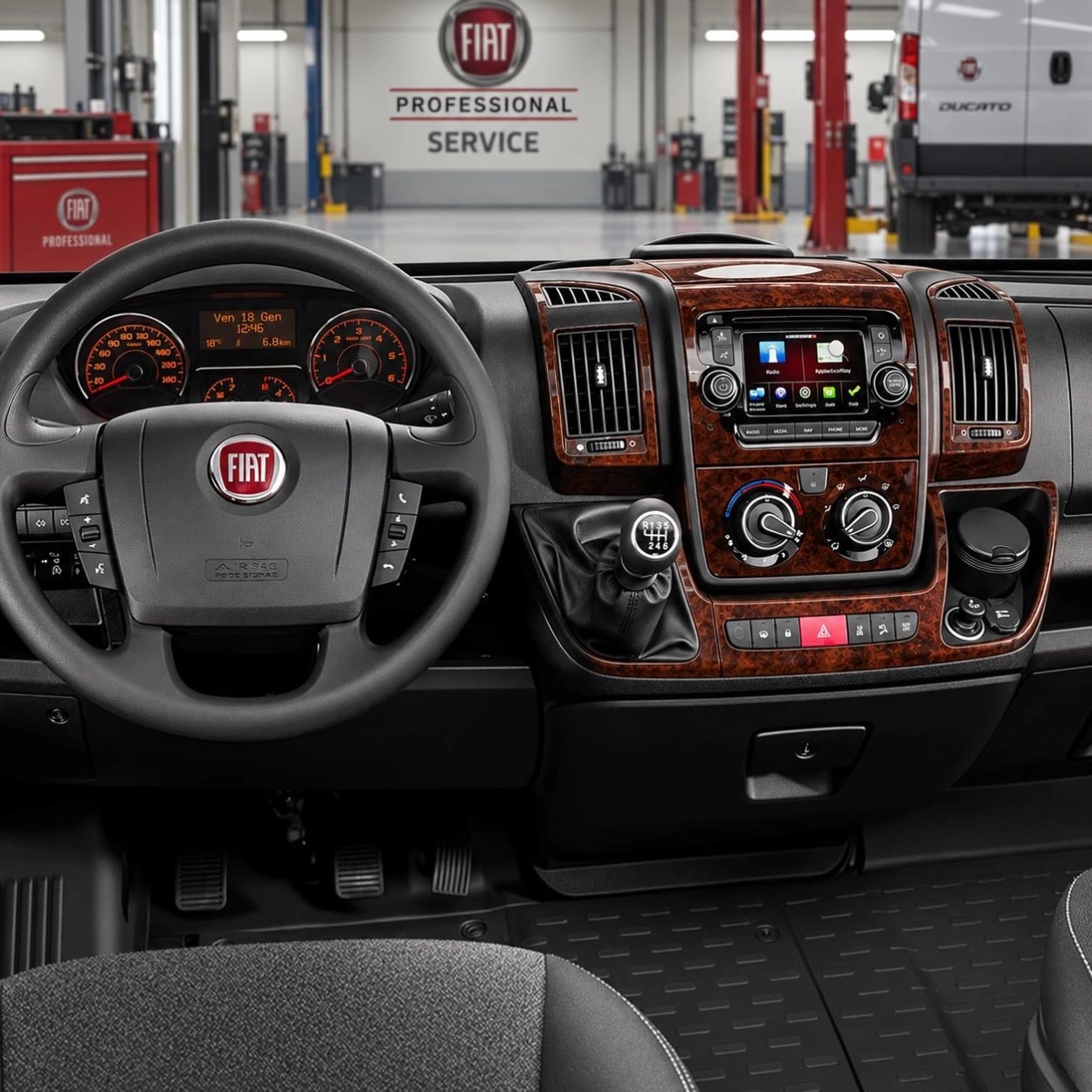 Fiat Ducato X250 / X290 (2006–2021) Cockpit Dekor: welches Armaturenbrett-Dekorset passt?