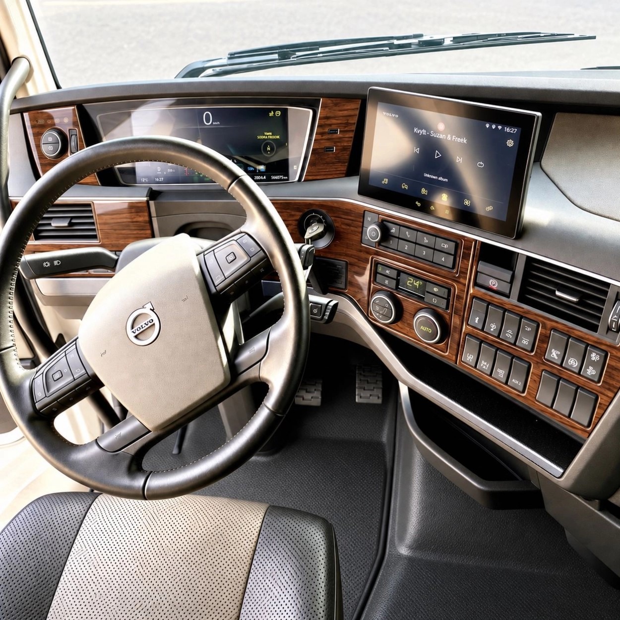 Volvo FH & FM 2020+ interior: dashboard trim kits for the new cab